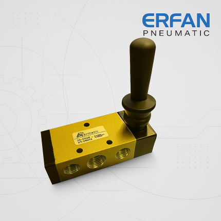 شیردستی پنوماتیک 5/2 AIRMATIC سایز 3/8